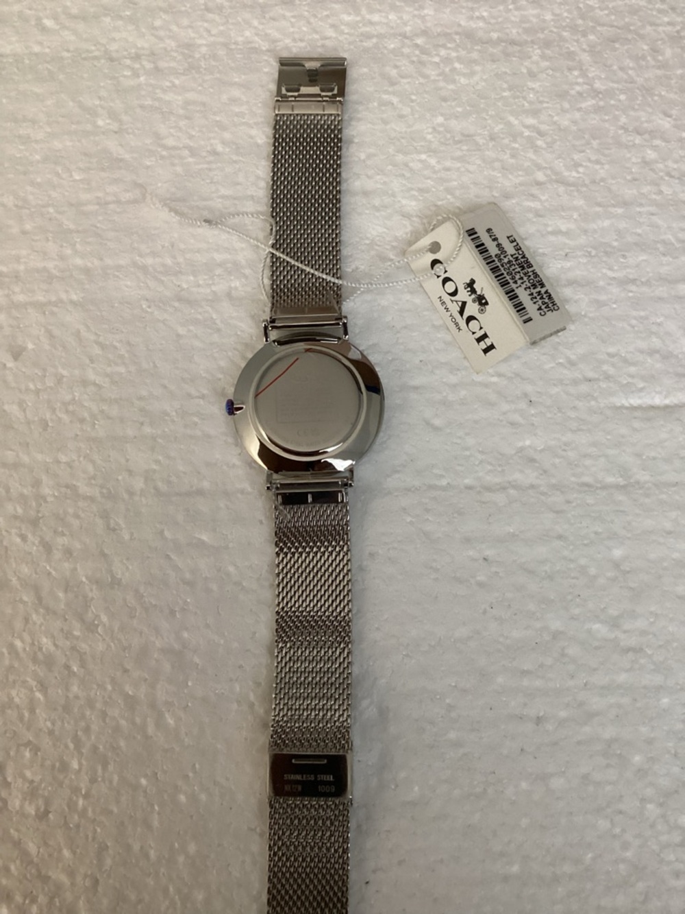 Men's Charles Stainless Steel Mesh Bracelet Watch 41mm 14602590 - Picture 7 of 13